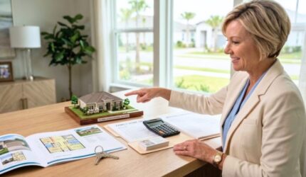 Agent guides a structured 55 plus home transition plan